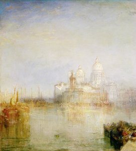 La Dogana y Santa Maria della Salute, Venecia, 1843 (detalle) de Joseph Mallord William Turner